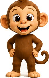 Macaquinho, personagem oficial do Bosquim
